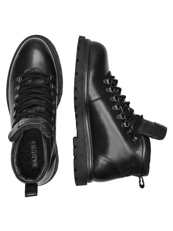 Badura Badura Schnürschuhe CHARLIE-03 MI08 Schwarz