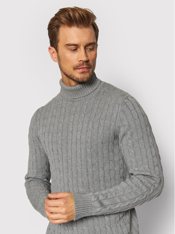 Selected Homme Selected Homme Dolčevita Ryan 16077218 Siva Regular Fit