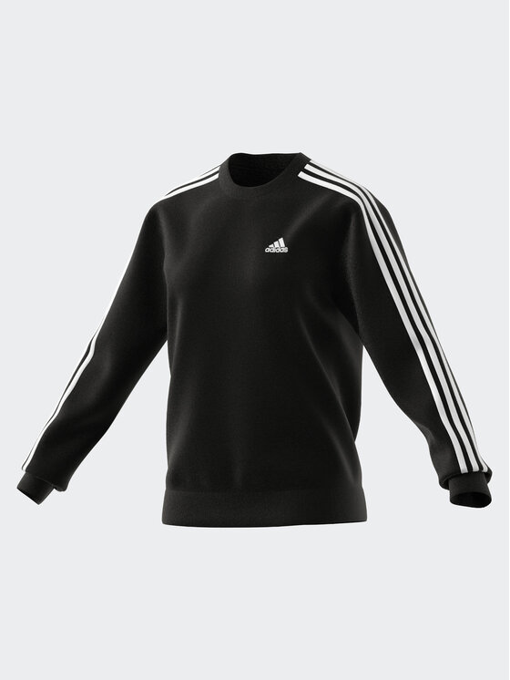 adidas adidas Džemperis ar kapuci HZ5744 Melns Regular Fit