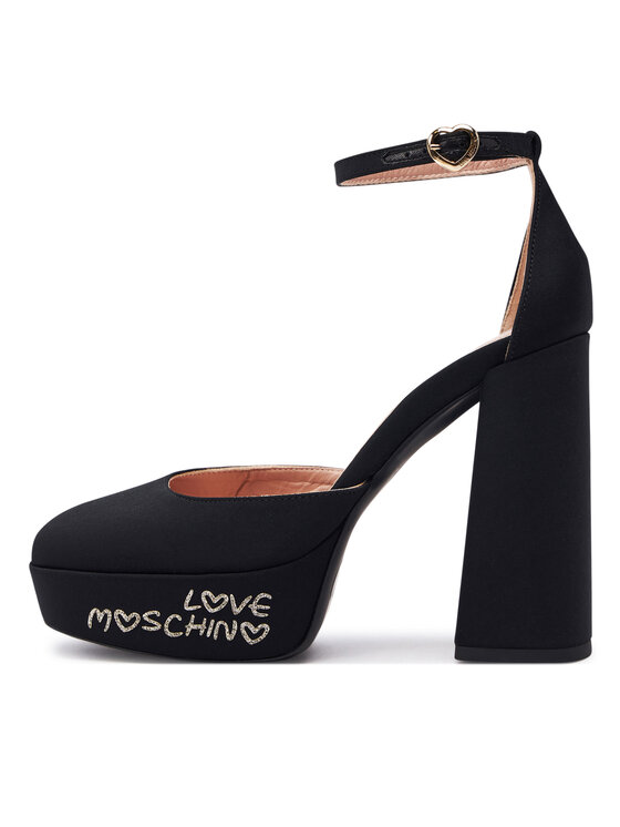 LOVE MOSCHINO LOVE MOSCHINO Czółenka JA1030CG1IIM0000 Czarny