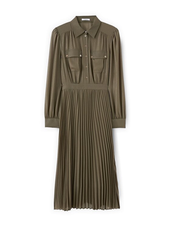 Motivi Motivi Vestito da giorno 7059Q003485N035 Verde Regular Fit