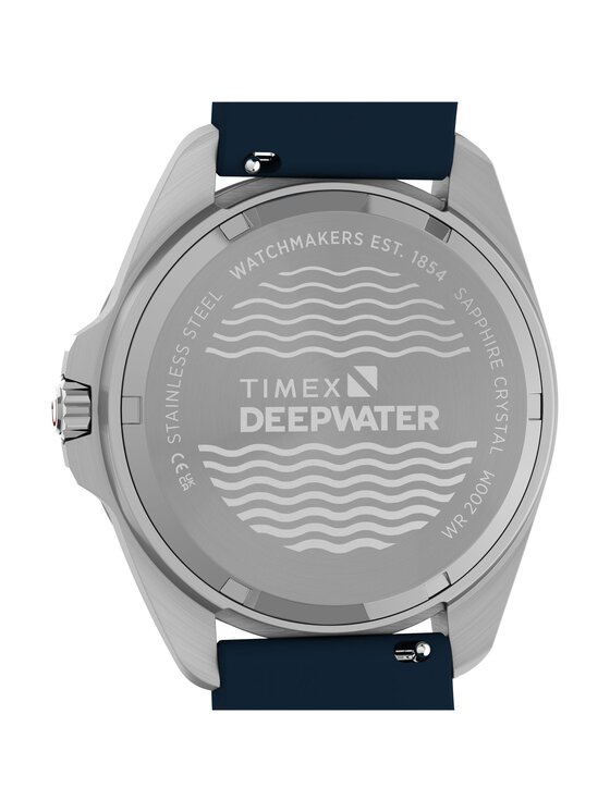 Timex Timex Zegarek TW3A01900 Niebieski