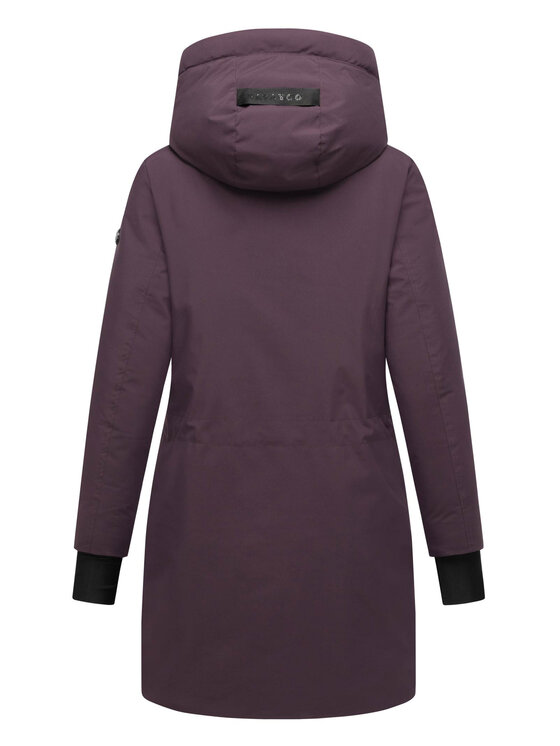 Navahoo Navahoo Kurtka zimowa Winterzart Fioletowy Regular Fit