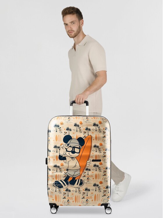 American Tourister American Tourister Walizka średnia 310750 Beżowy