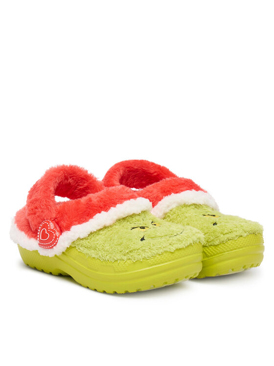 Crocs Crocs Шльопанці Classic Grinch 211690 Зелений