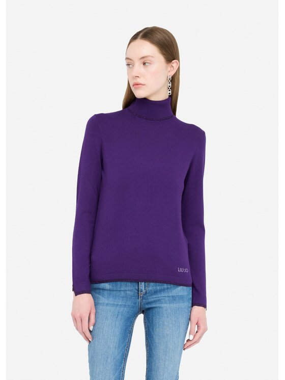 Liu Jo Liu Jo Maglione MF5229MS49I93518 Viola Regular Fit