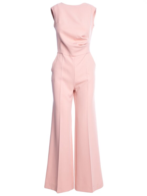 Stylove Stylove Kombinezon S115 Różowy Wide Leg