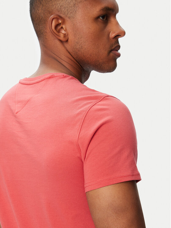 Tommy Jeans Tommy Jeans T-shirt DM0DM04411 Rosso Slim Fit