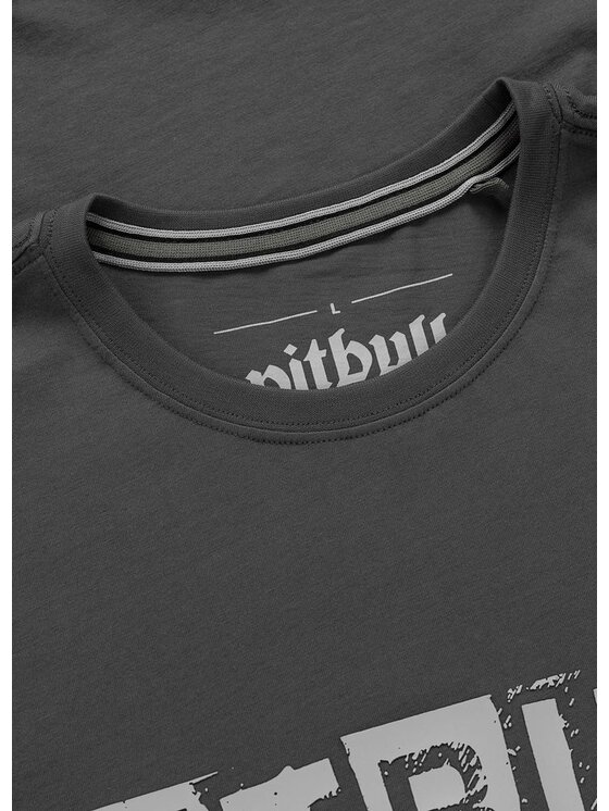 PITBULL PITBULL T-Shirt BLACKY Szary Regular Fit