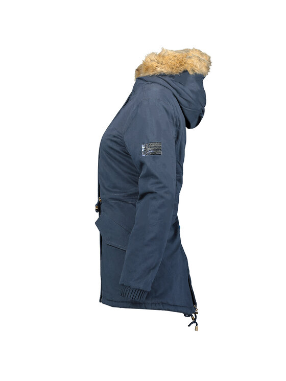 Geographical Norway Geographical Norway Parka WQ833F/GN-NAVY Granatowy Reglan Fit