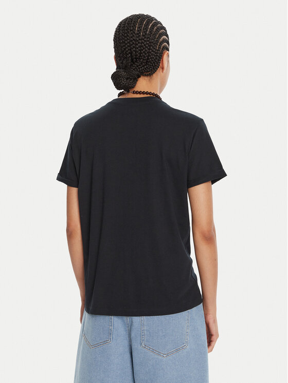 Roxy Roxy T-shirt Oceanregular Poster ERJZT06017 Tamnoplava Regular Fit
