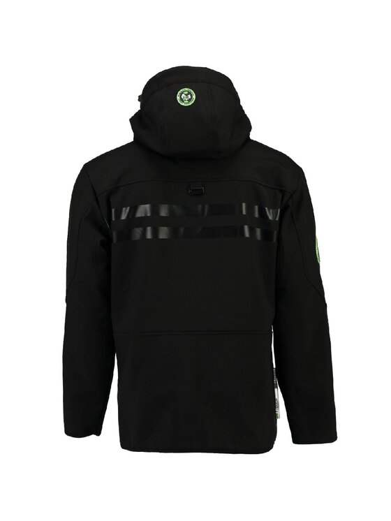 Geographical Norway Geographical Norway Kurtka softshell RBMWC1516H/GN-BLACK Czarny Regular Fit
