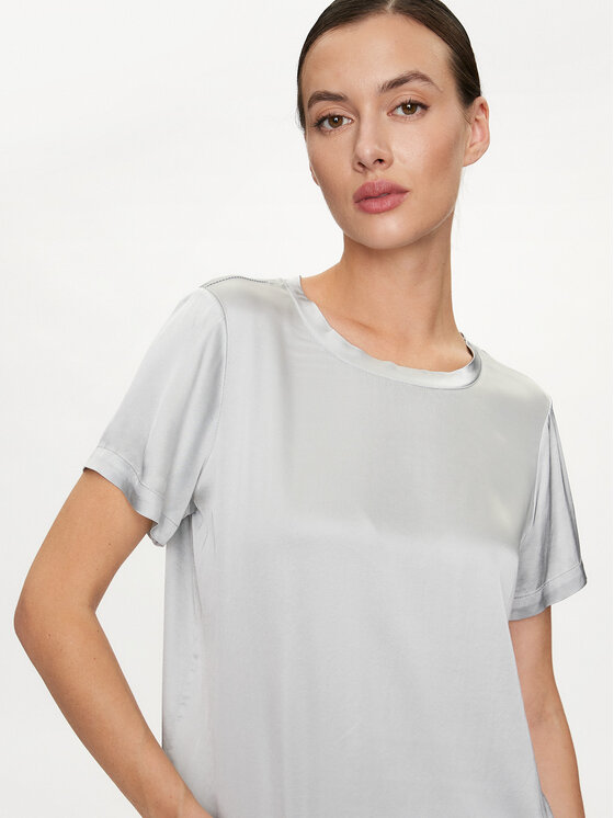 ViCOLO ViCOLO T-shirt TB0040 Grigio Regular Fit
