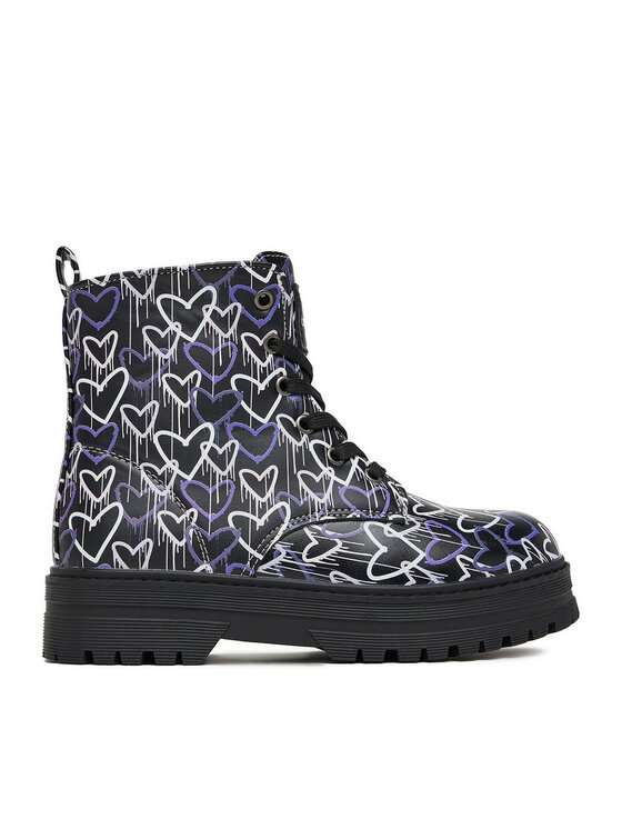 DeeZee DeeZee Schnürstiefeletten CEO-AVO-2208-021 Schwarz