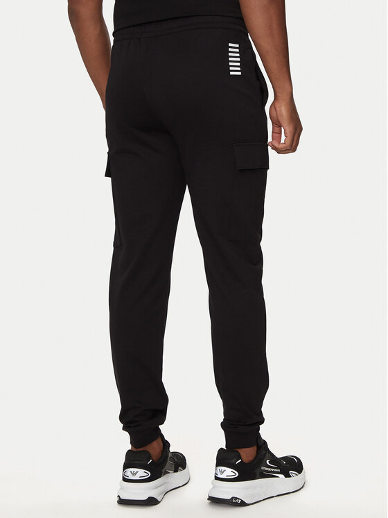 EA7 Emporio Armani EA7 Emporio Armani Pantaloni trening 8NPP67 PJVRZ 1200 Negru Regular Fit