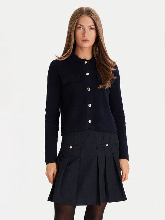 Morgan Morgan Strickjacke 252-MIMDIE Dunkelblau Regular Fit