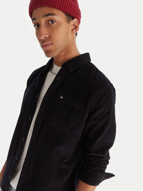 Quiksilver Quiksilver Särk Smoke Trail EQYWT04652 Must Regular Fit