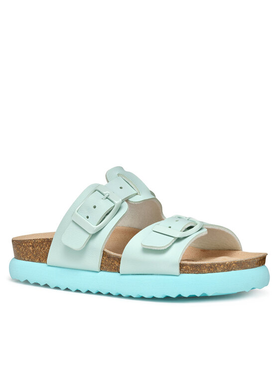 Geox Geox Iešļūcenes J Bubblebow G J55MYB 000BC C3003 M Gaiši zils