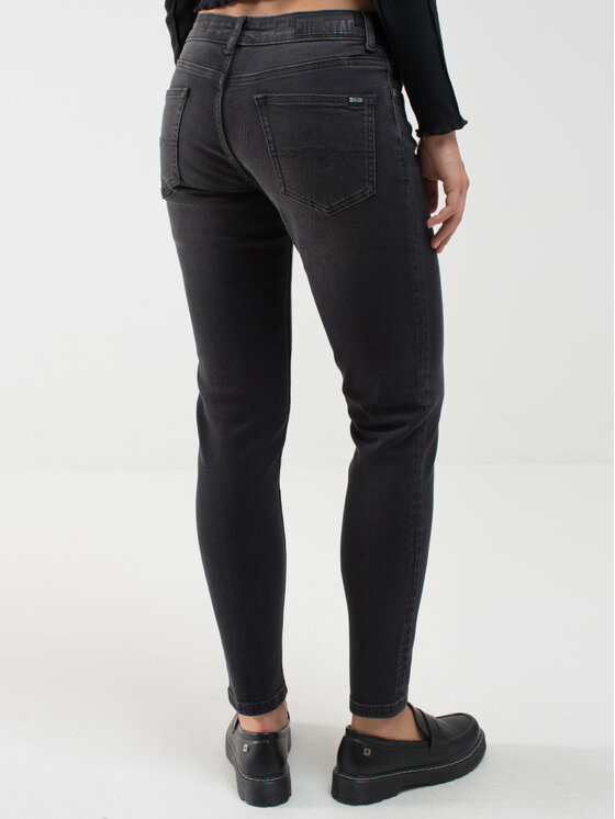 BIG STAR BIG STAR Jeansy MAGGIE_992_190 Czarny Tapered Fit