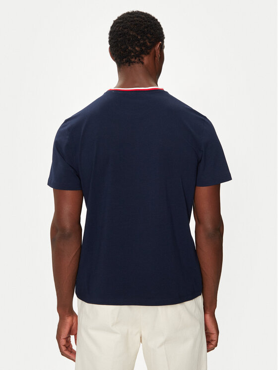 Lacoste Lacoste T-krekls TH1726 Tumši zils Relaxed Fit