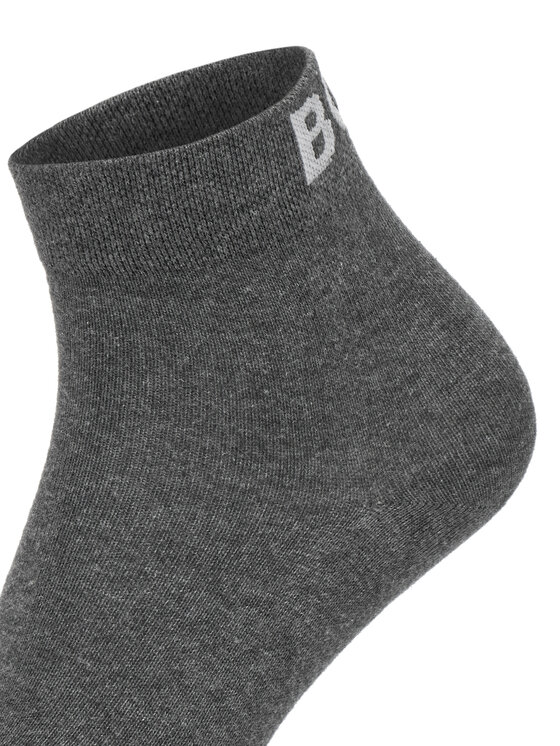 BOSS BOSS 2er-Set hohe Damensocken 2P SH Logo CC 50502066 Grau