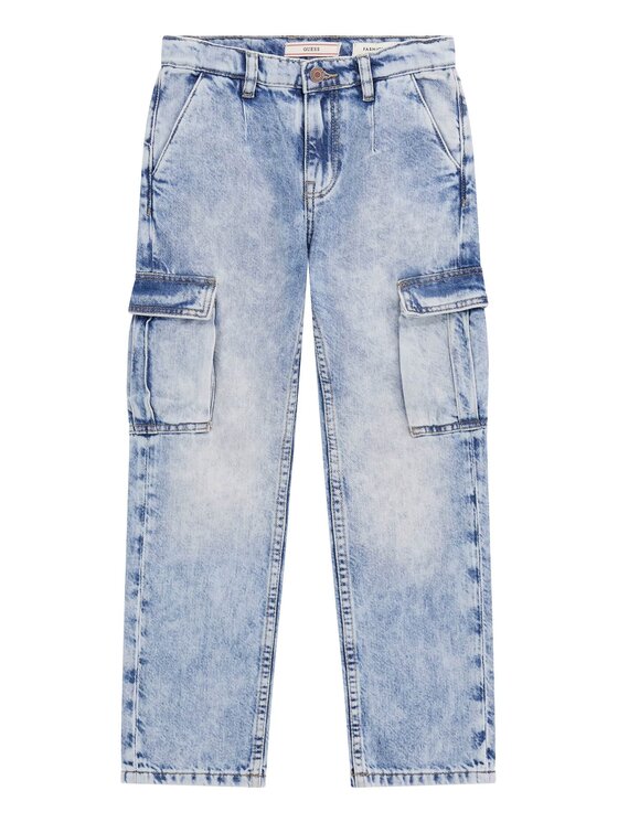 Spodnie materiałowe Guess Kids, Rozmiar 14Y, Niebieskie, 174039