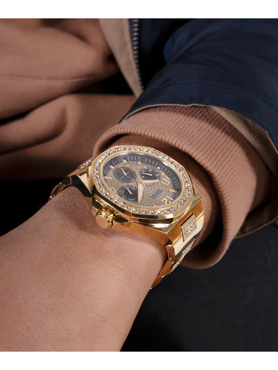 Guess Guess Hodinky GW0785G2 Zlatá