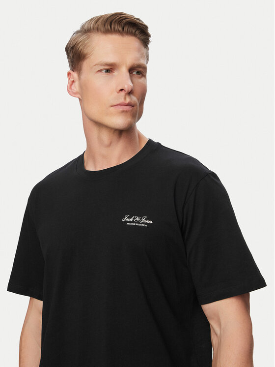 Jack & Jones Jack & Jones Set T-Shirt und Shorts Archive 12297642 Schwarz Relaxed Fit