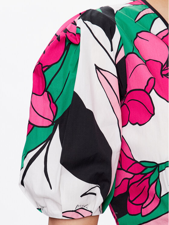 PINKO Pinko Sukienka codzienna 100995 A0TN Kolorowy Regular Fit