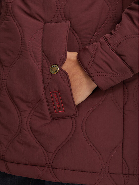 Hunter Hunter Демісезонна куртка HARW0027262 Бордовий Regular Fit