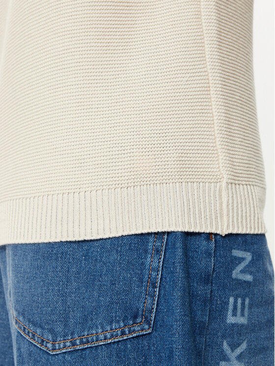 Weekend Max Mara Weekend Max Mara Sweter Linz 2515361161 Écru Relaxed Fit