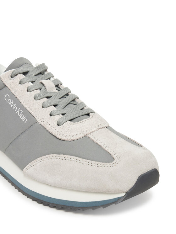 Calvin Klein Calvin Klein Сникърси Low Top Lace Up Repreve Mix HM0HM01828 Сив