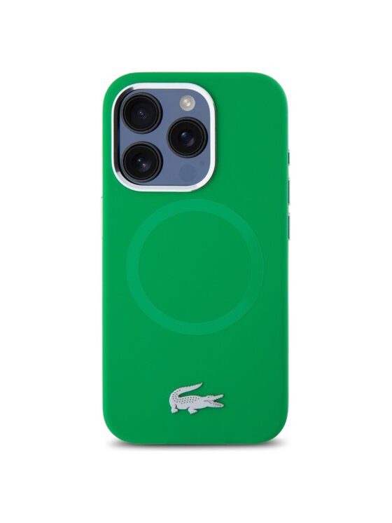 Lacoste Lacoste Etui na telefon Apple iPhone 15 Pro Zielony