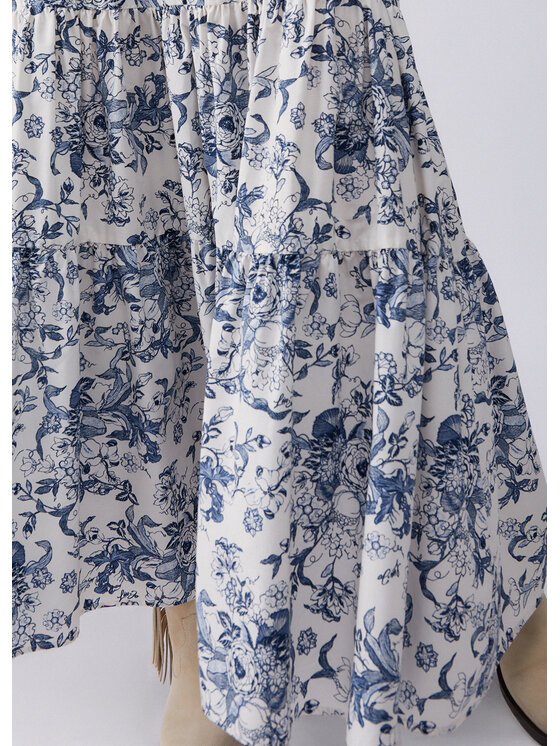 Liu Jo Liu Jo Gonna maxi UA6356T4853P9274 Blu Regular Fit