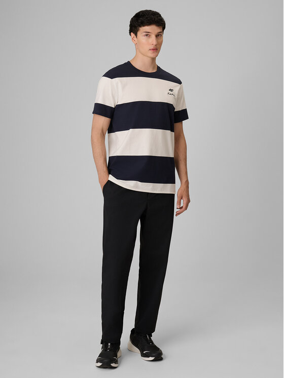4F 4F T-Shirt PLAYER Granatowy Regular Fit