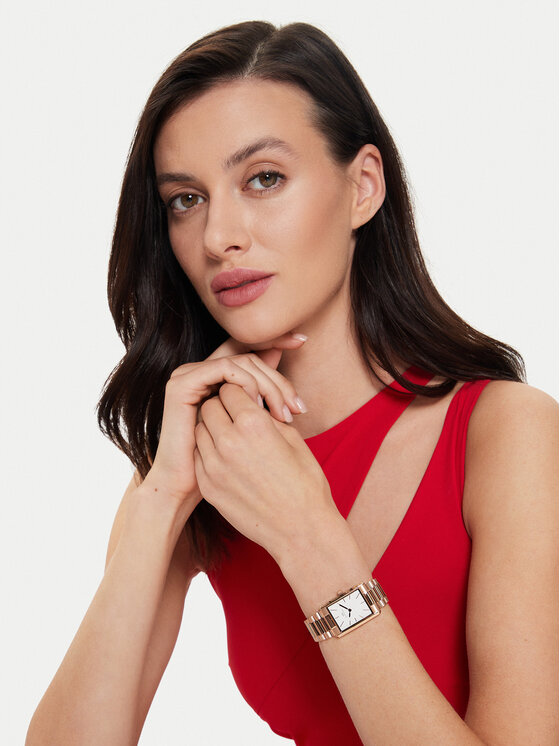 Daniel Wellington Daniel Wellington Zegarek Bound 9-Link DW00100702 Złoty
