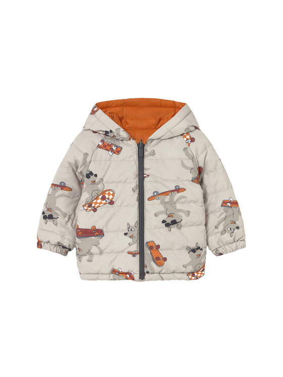 Mayoral Mayoral Зимно яке 2420 Оранжев Regular Fit