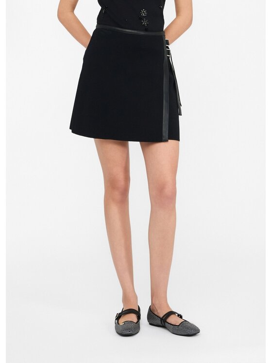 Liu Jo Liu Jo Minigonna MF5043MS55N22222 Nero Regular Fit