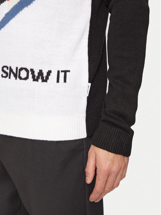 Only & Sons Only & Sons Πουλόβερ Xmas 22031170 Μαύρο Regular Fit