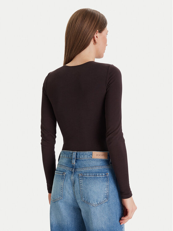Wolford Wolford Боді Berlin 75087 Коричневий Slim Fit