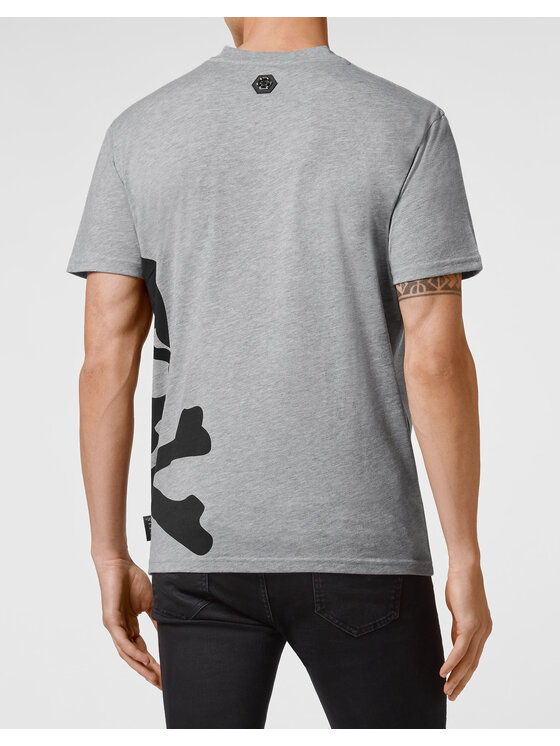 PHILIPP PLEIN PHILIPP PLEIN T-Shirt 4323 Šedá Regular Fit