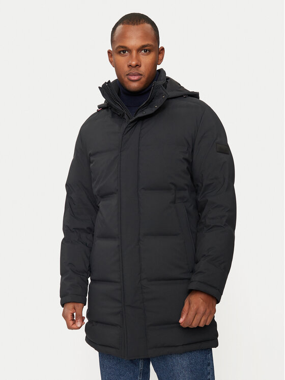 Hechter Paris Giubbotto piumino 45017 142205 Nero Regular Fit, taglia : 52