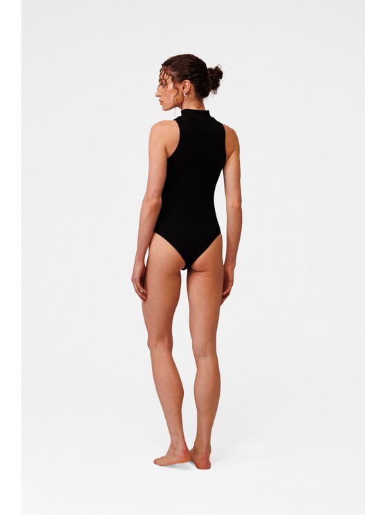 LE POSSÉ LE POSSÉ Body BWZG Czarny Slim Fit