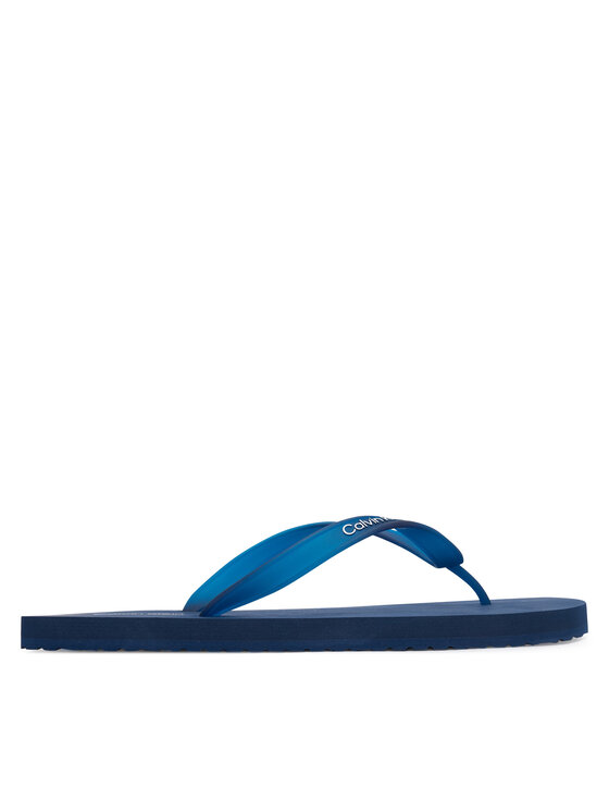 Calvin Klein Calvin Klein Žabky Logo Strap HM0HM02105 Tmavomodrá