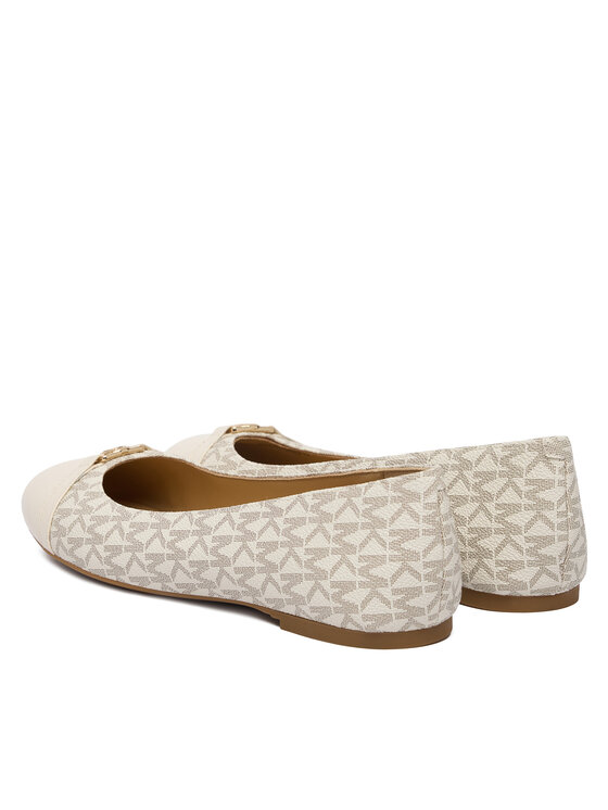 MICHAEL Michael Kors MICHAEL Michael Kors Baleriny Mandy Flat 40F5MAFP1L Écru