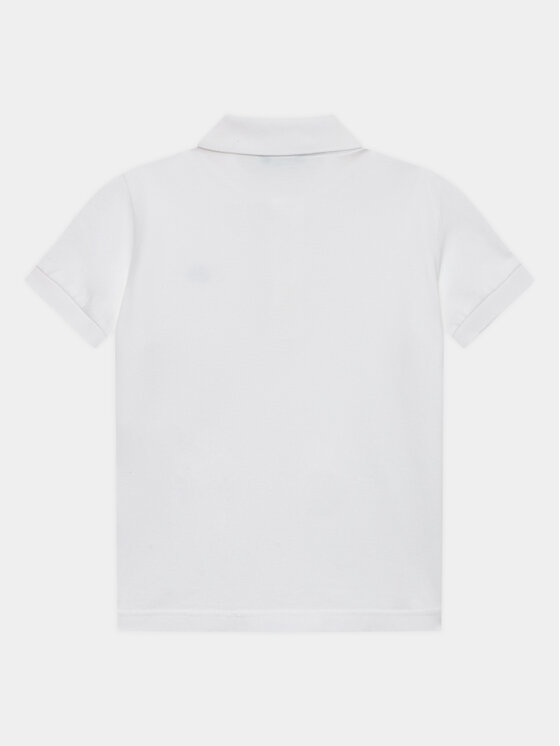 United Colors Of Benetton United Colors Of Benetton Polo 3089C300Q Biały Regular Fit