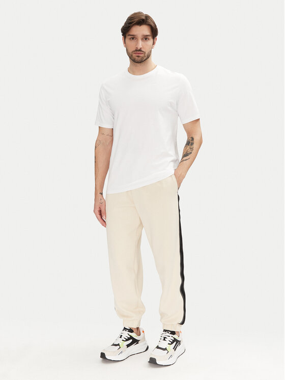 EA7 Emporio Armani EA7 Emporio Armani Spodnji del trenirke 7M000545 AF12660 U1079 Écru Modern Fit
