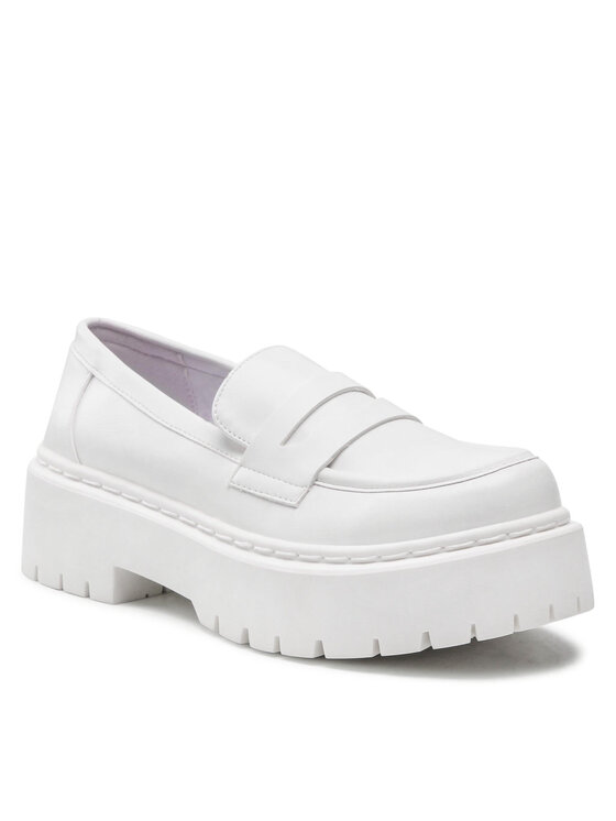 DeeZee DeeZee Loafers H13123D-3 Λευκό