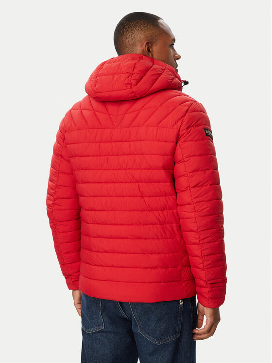 Napapijri Napapijri Kurtka zimowa A-Lapaz H NP0A4I26 Czerwony ciemny Regular Fit