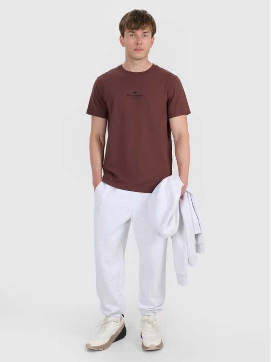 4F 4F Pantaloni da tuta 4FWMM00TTROM1140-27M Grigio Regular Fit